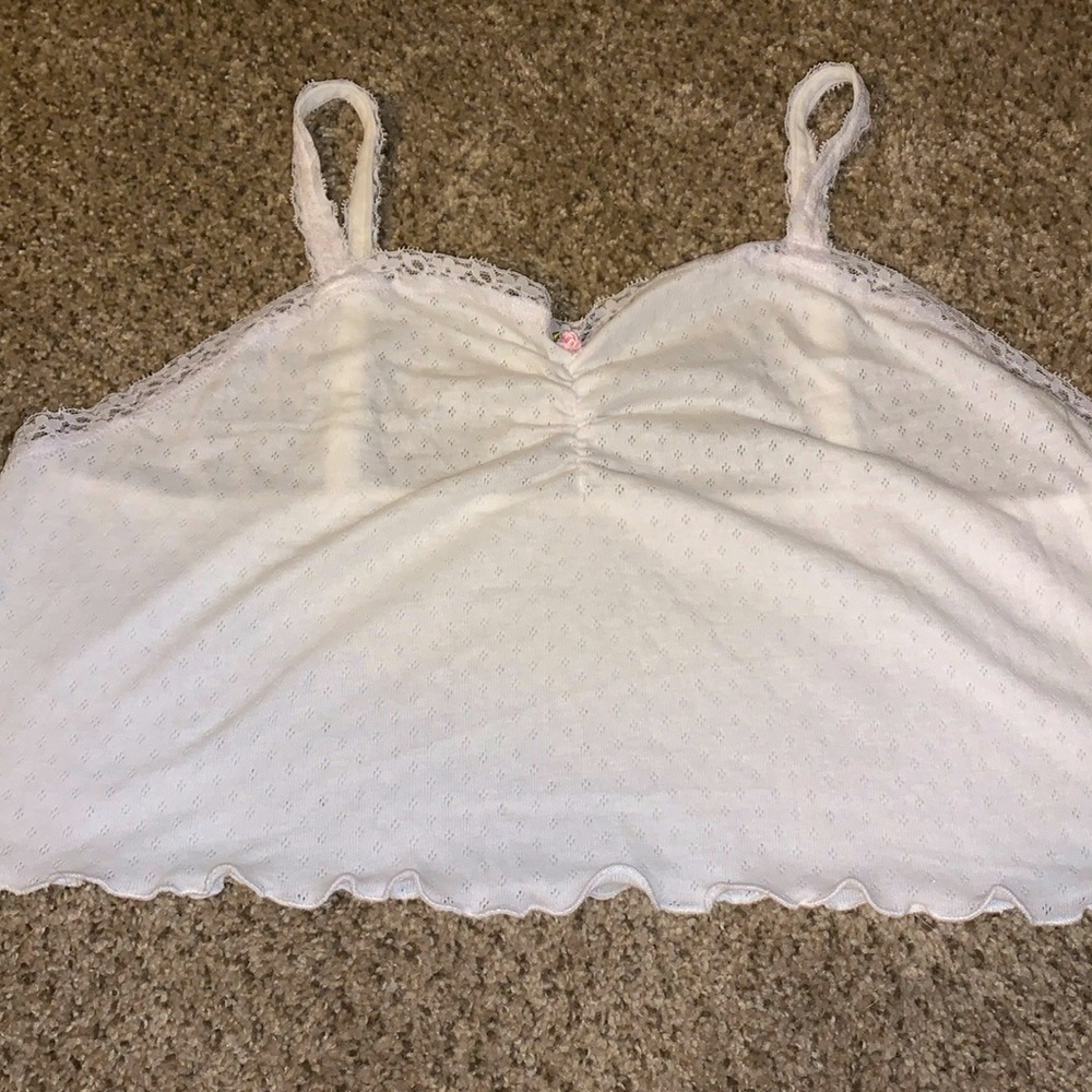NWT plus Size Crop Top Lace